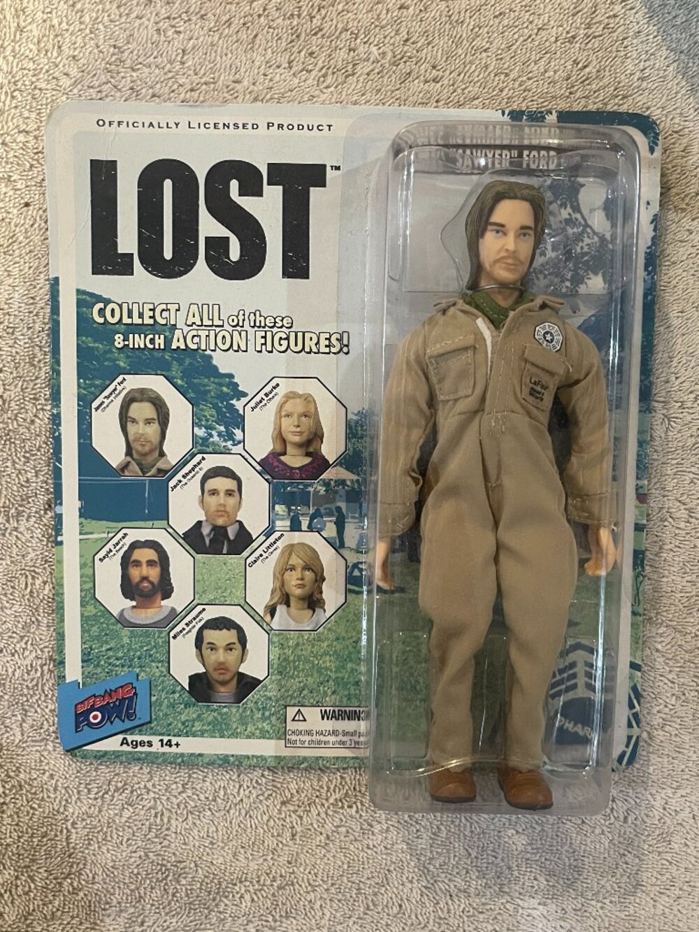 Bif Bang Pow Lost 8in Action Figure Series 4 James Sawyer Ford